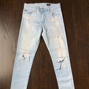 AG Farrah Skinny Crop